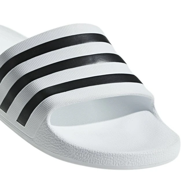 Aqua 3-Stripes Adult Slip-On Sandals - Image 5