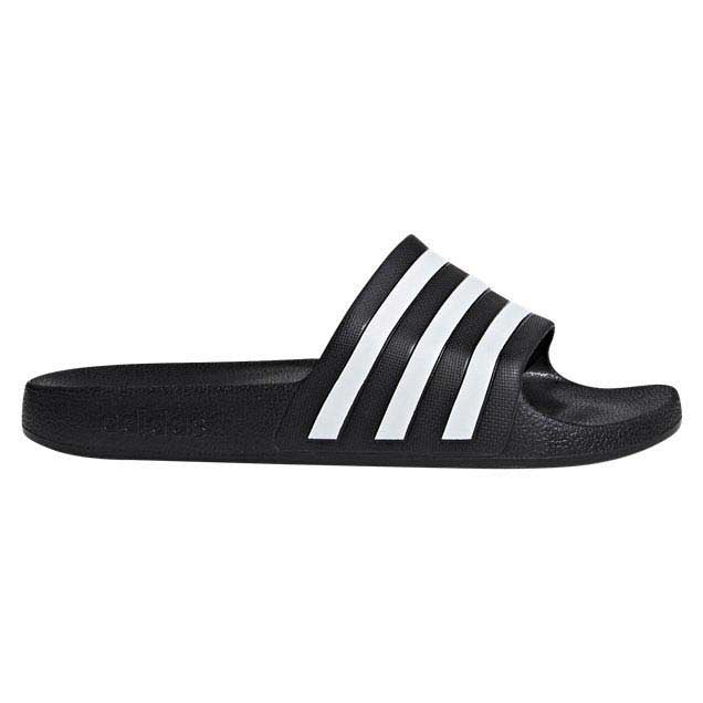 Aqua 3-Stripes Adult Slip-On Sandals - Image 3