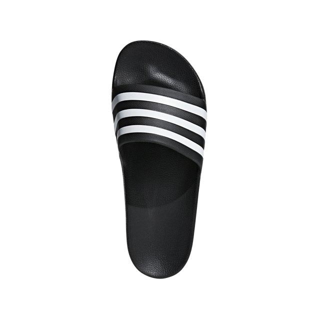 Aqua 3-Stripes Adult Slip-On Sandals - Image 4