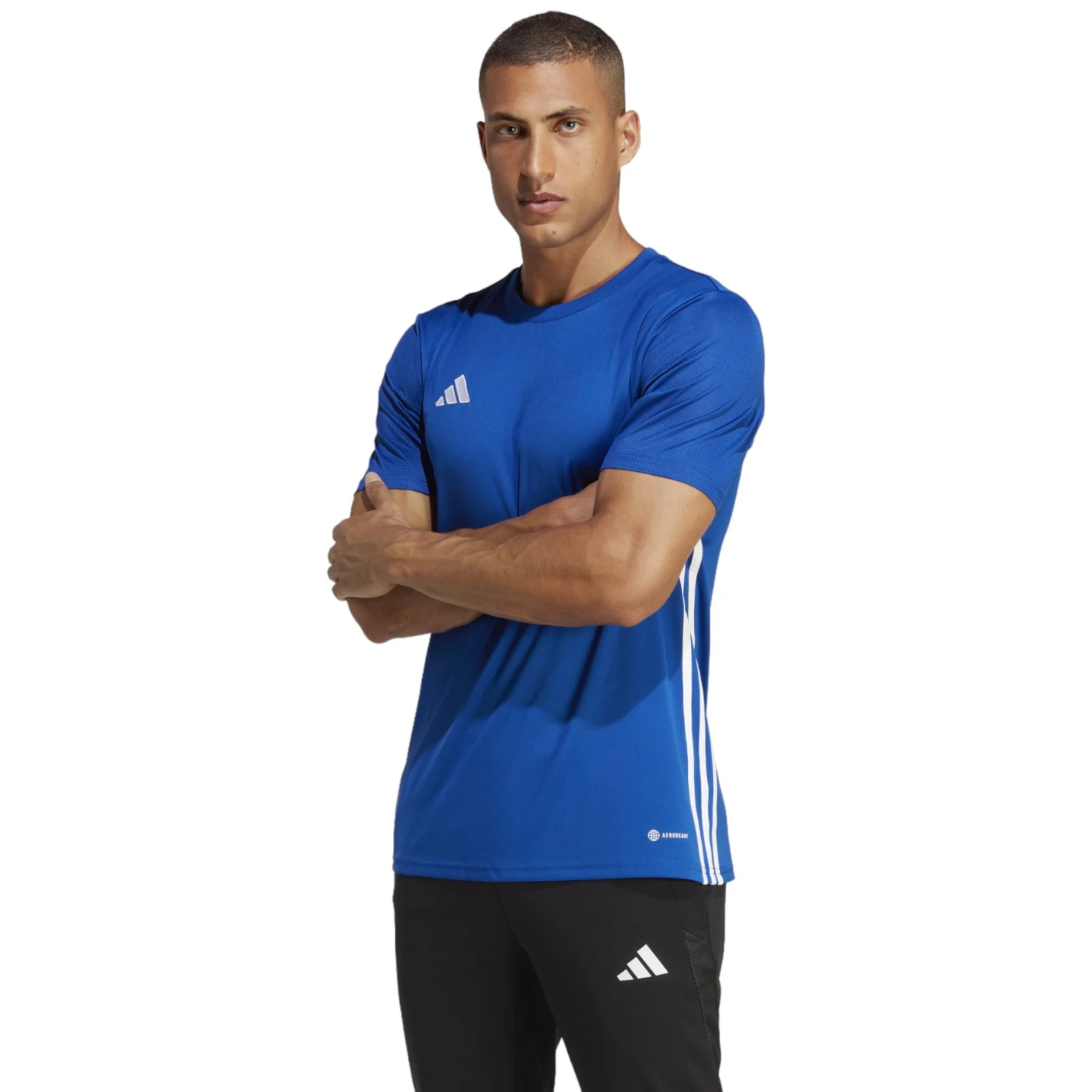 adidas Tabela Football 2023/24 Mens Short Sleeved Jersey - Image 3
