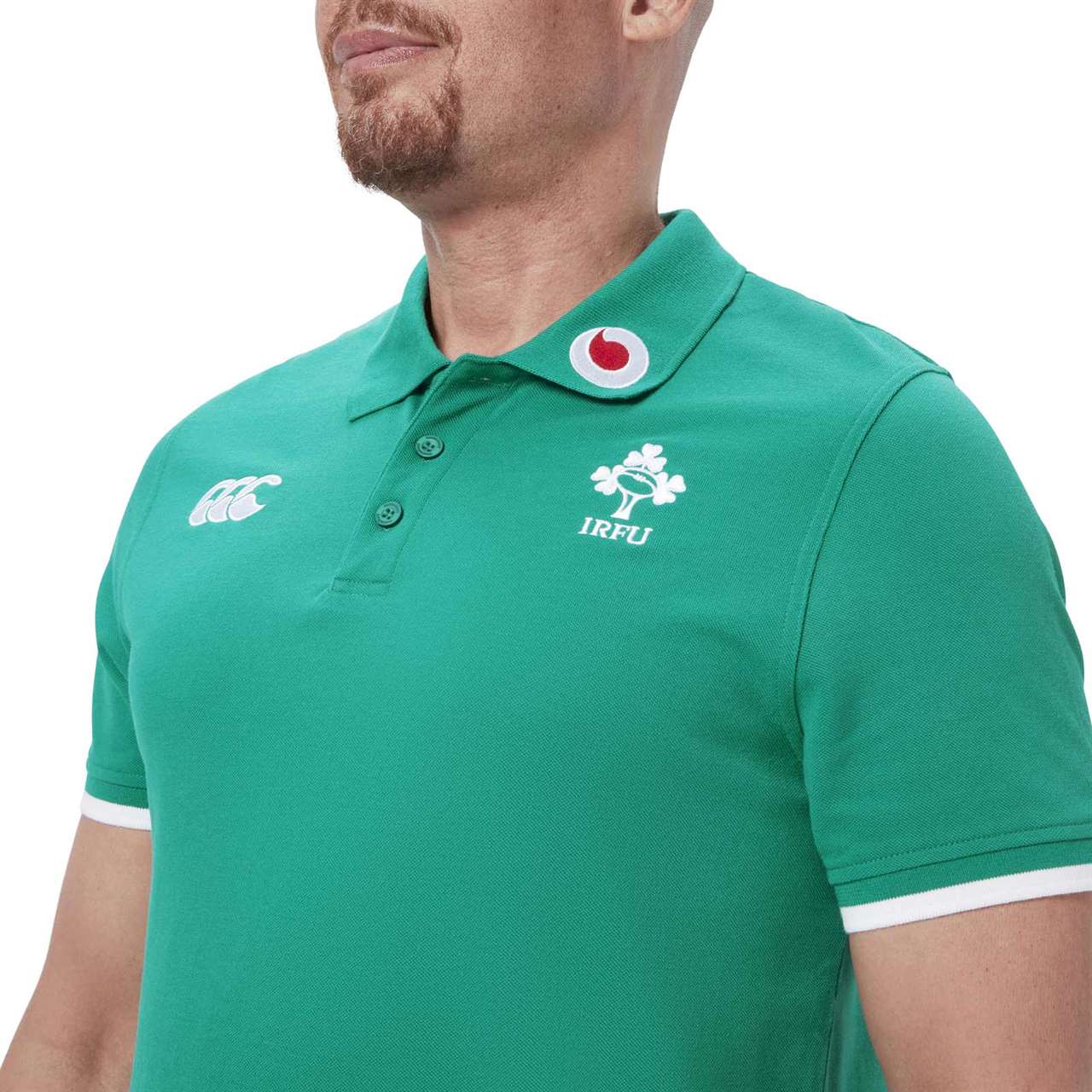 Canterbury IRFU Rugby Ireland 2025/26 Polo Shirt - Image 3