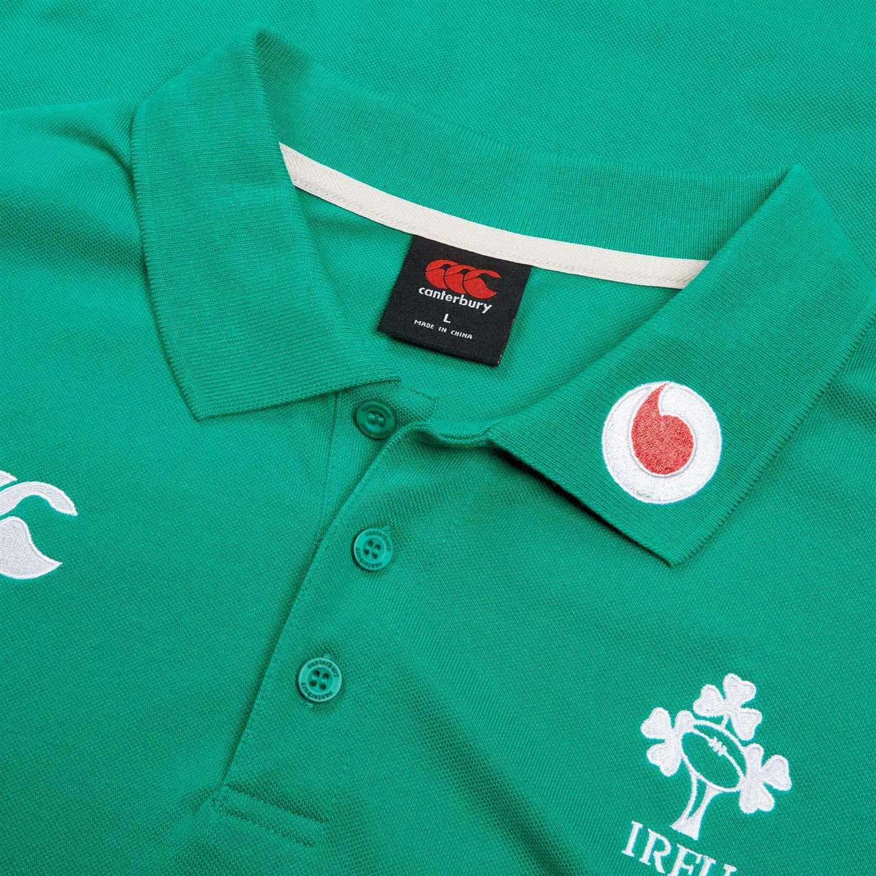 Canterbury IRFU Rugby Ireland 2025/26 Polo Shirt - Image 4