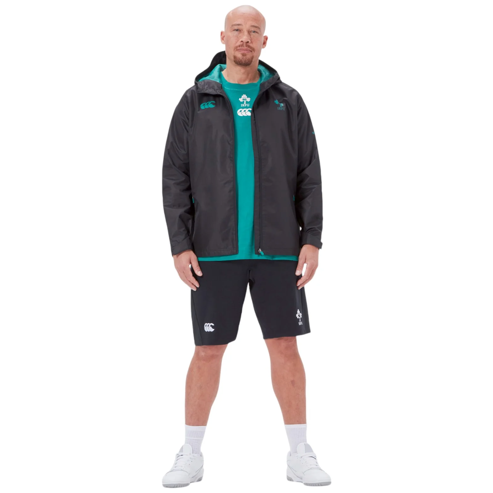 Canterbury IRFU Rugby Ireland 2025/26 Water Resistant Full-Zip Jacket - Image 12
