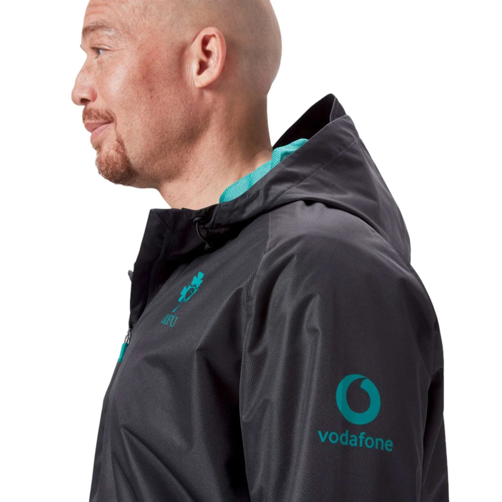 Canterbury IRFU Rugby Ireland 2025/26 Water Resistant Full-Zip Jacket - Image 5
