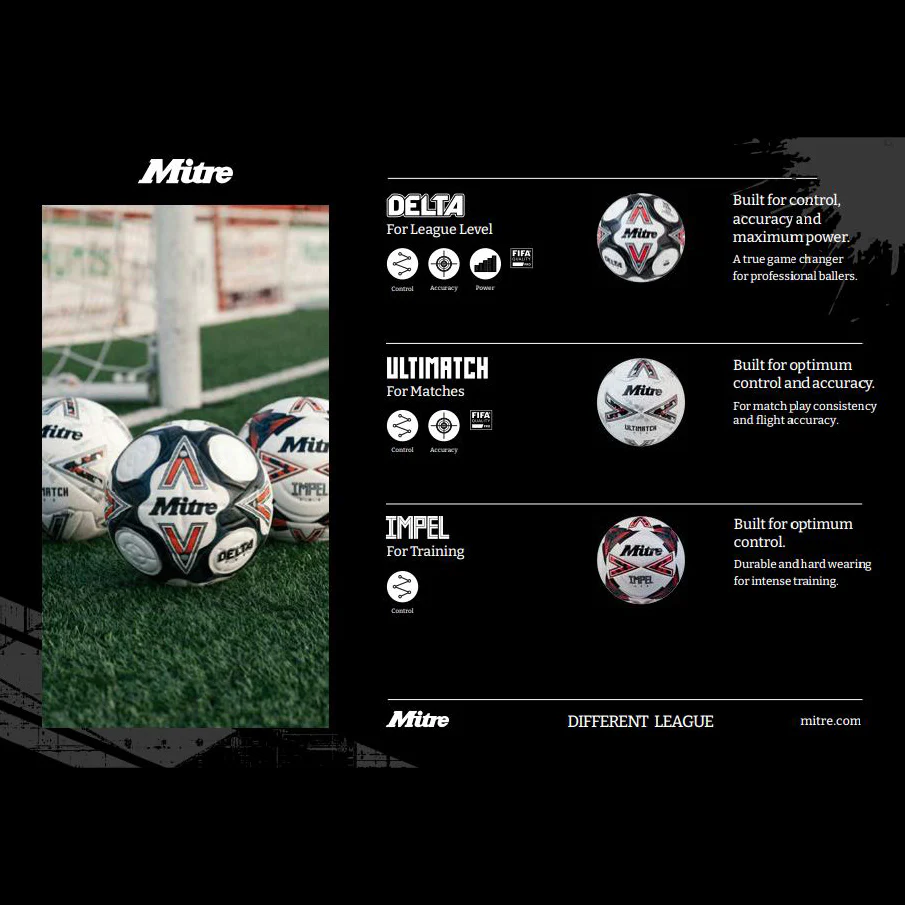 Mitre Ultimatch Evo 24 Football - Size 5 - Image 11