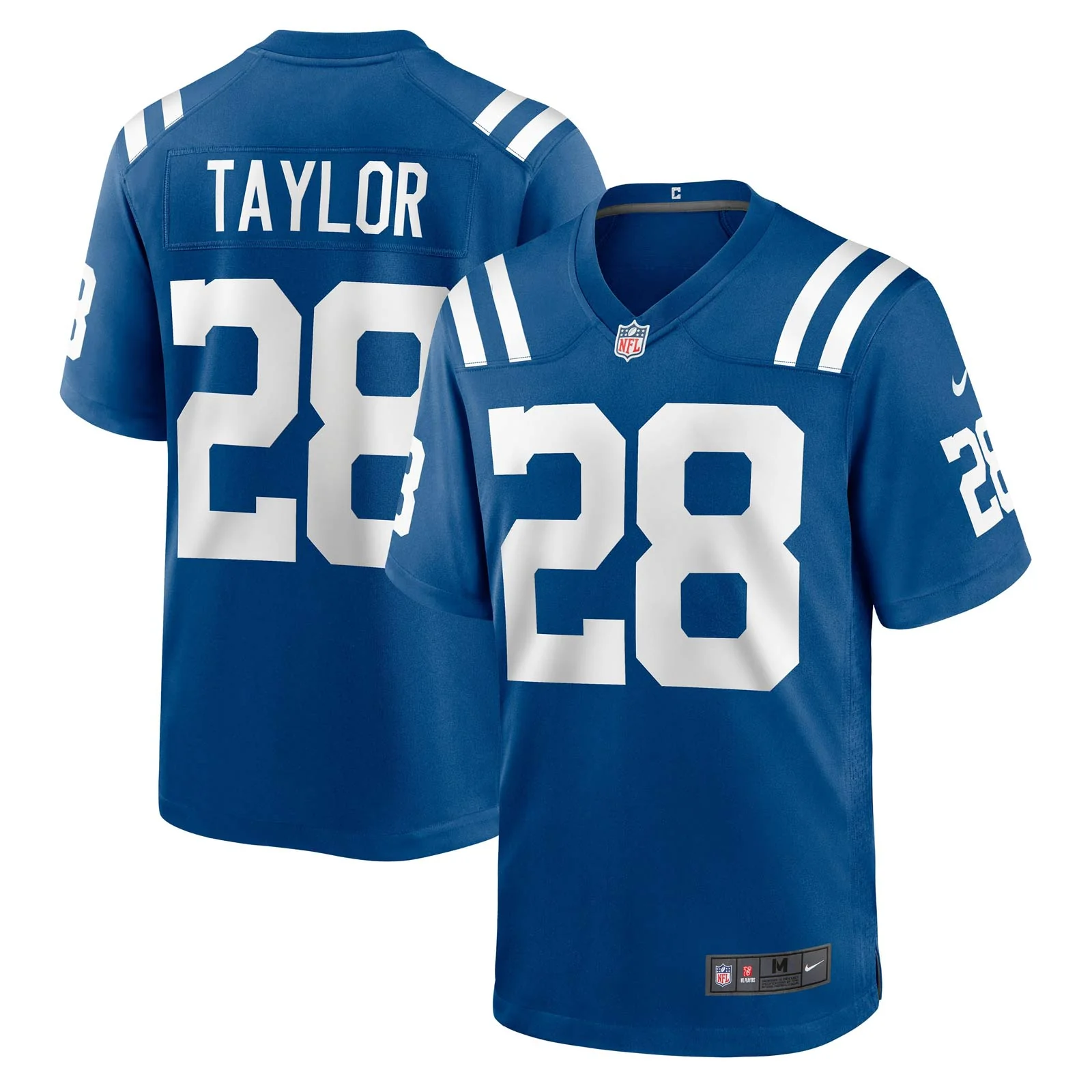 Nike Indianapolis Colts Taylor 28 Home Jersey - Image 3