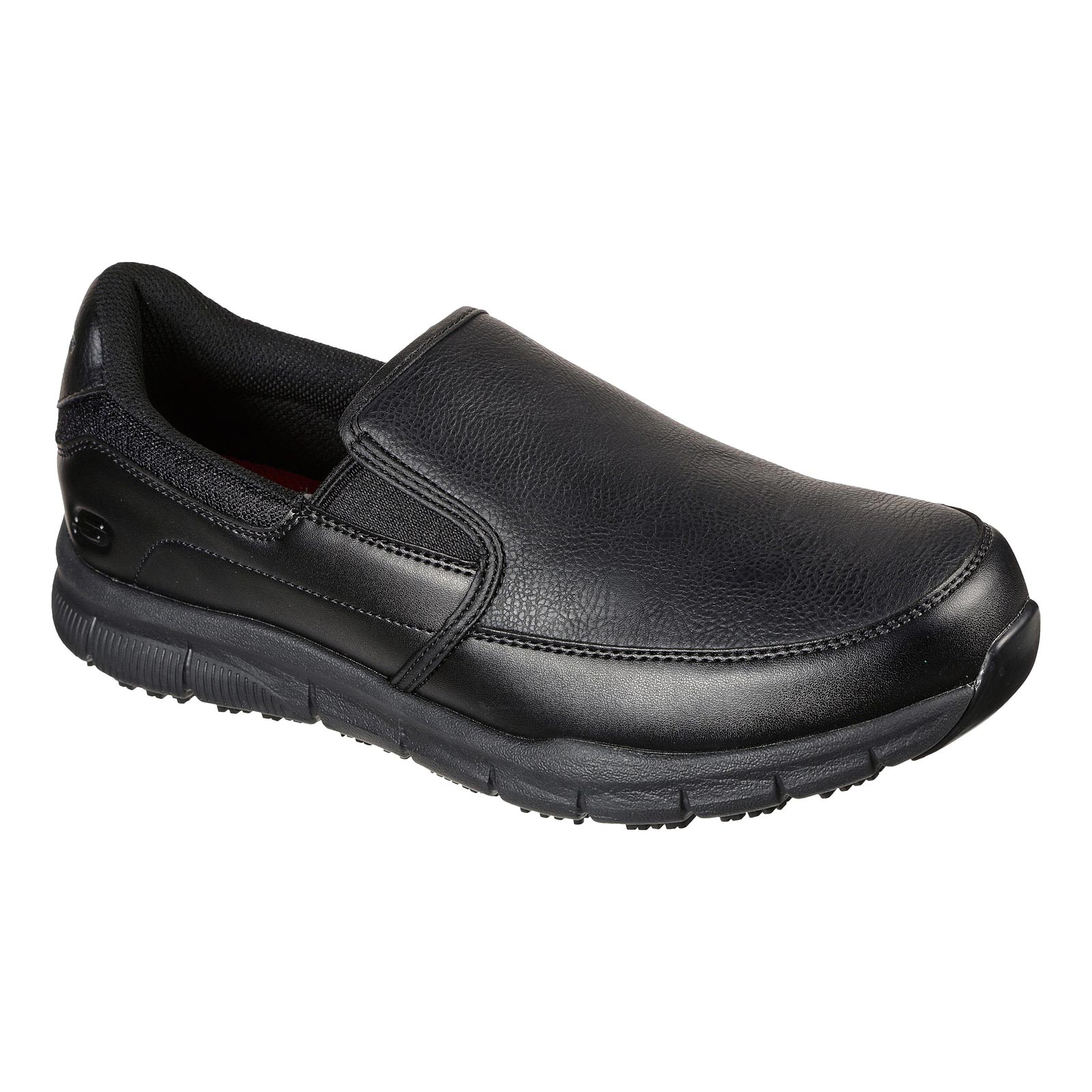Skechers Work Relaxed Fit Mens Slip-On Shoes - Image 5