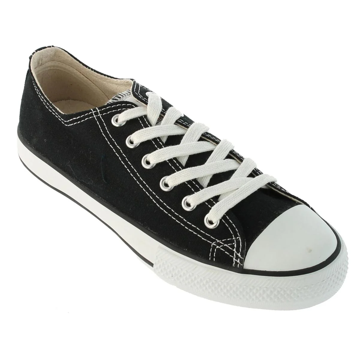 Victoria Canvas Unisex Sneakers - Image 4