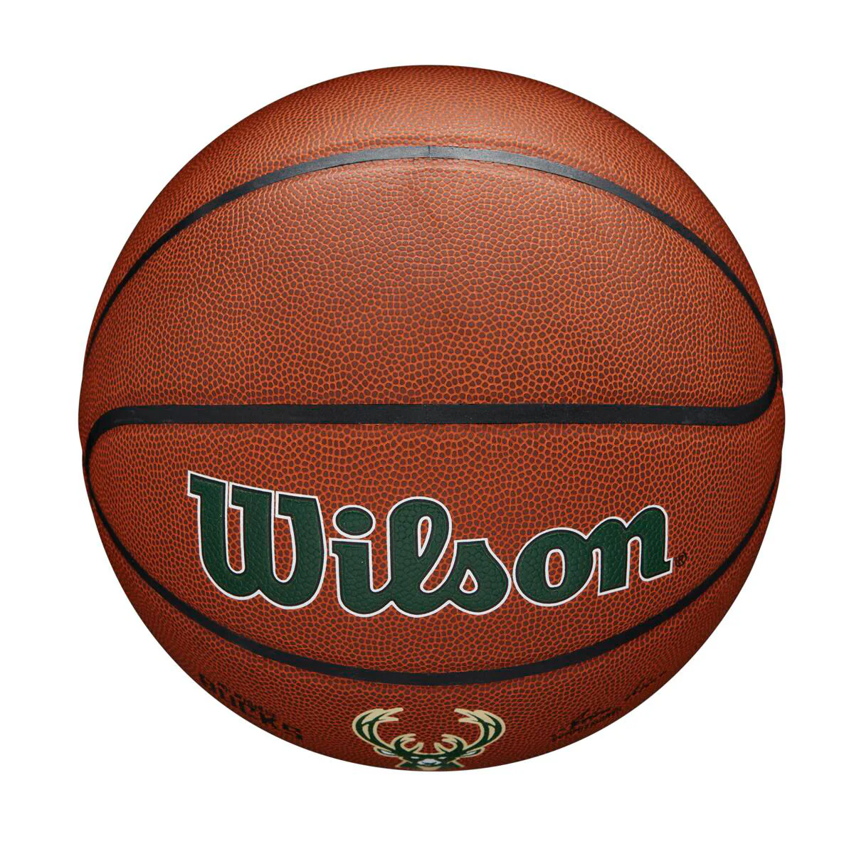 Wilson NBA Composite Bucks 7 Brown - Image 5